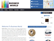 Tablet Screenshot of businessworldflorida.com